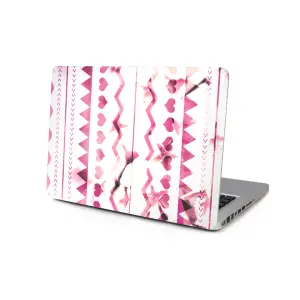  Skin för Macbook Pro 13.3-tum - Rosa aztecmönster