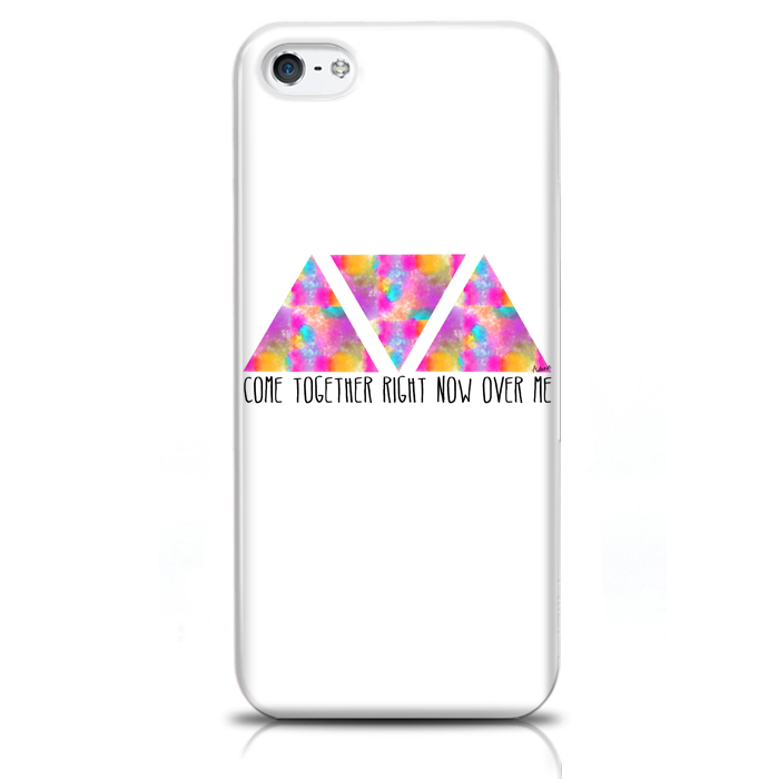 Skal för iPhone 5/5S/SE - Trianglar toghether