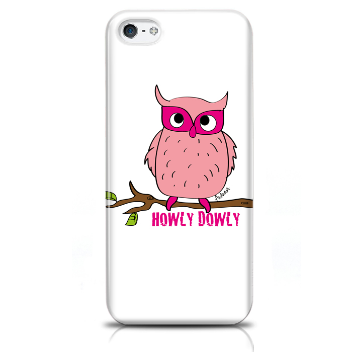 Skal för iPhone 5/5S/SE - Uggla howly dowly