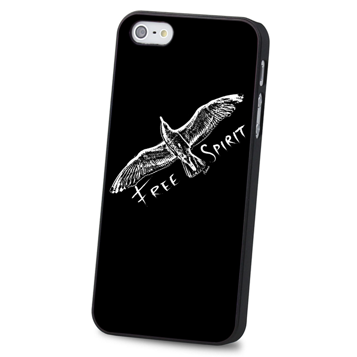 Skal för iPhone 5/5S/SE - Free spirit svart