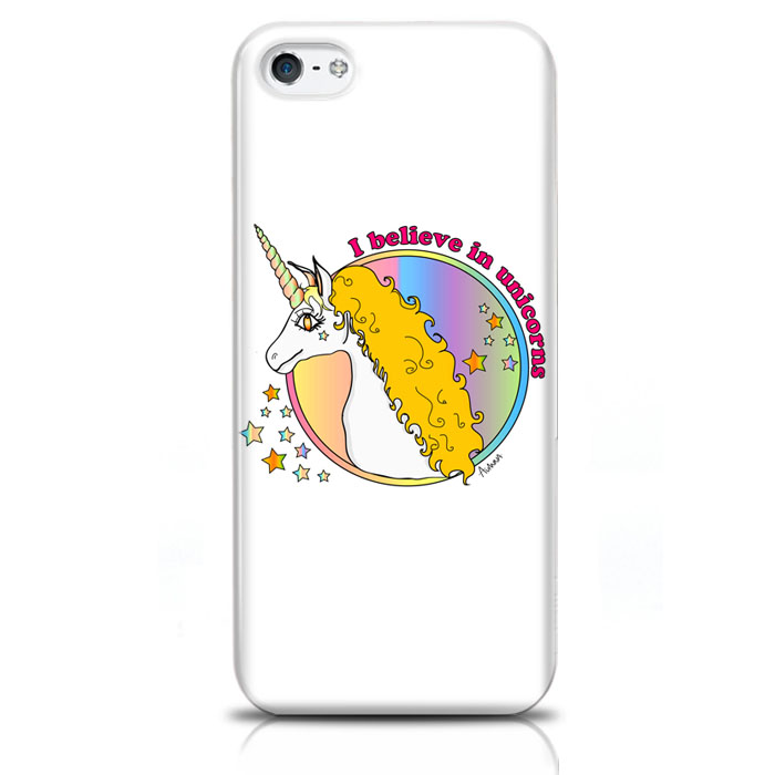 Skal för iPhone 5/5S/SE - I believe in unicorns