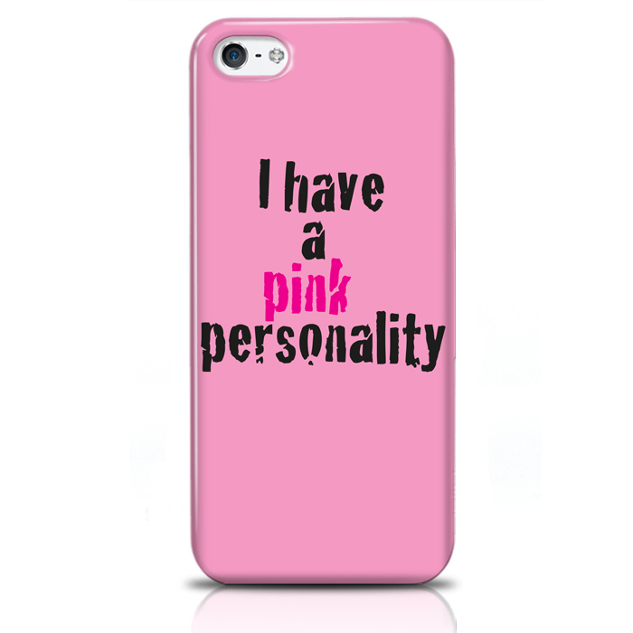 Skal för iPhone 5/5S/SE - I have a pink personality