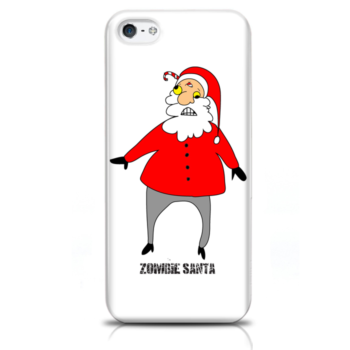 Skal för iPhone 5/5S/SE - Zombie Santa