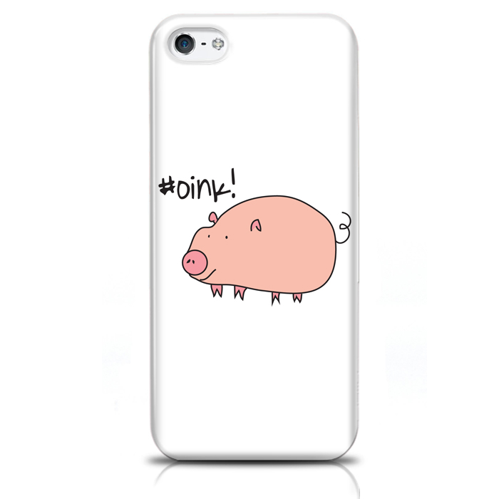 Skal för iPhone 5/5S/SE - Gris #oink!
