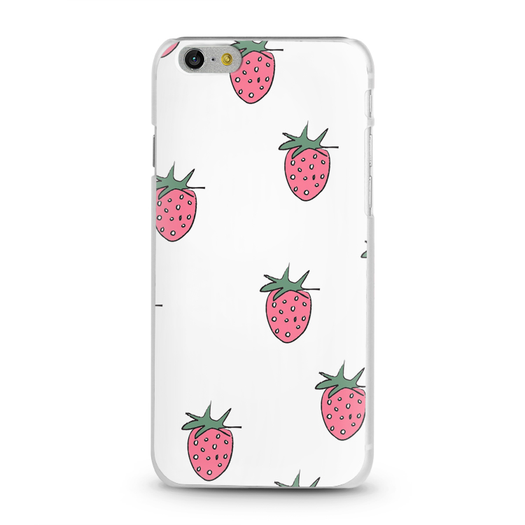 LYX Skal för iPhone 6/6S - Jordgubbar
