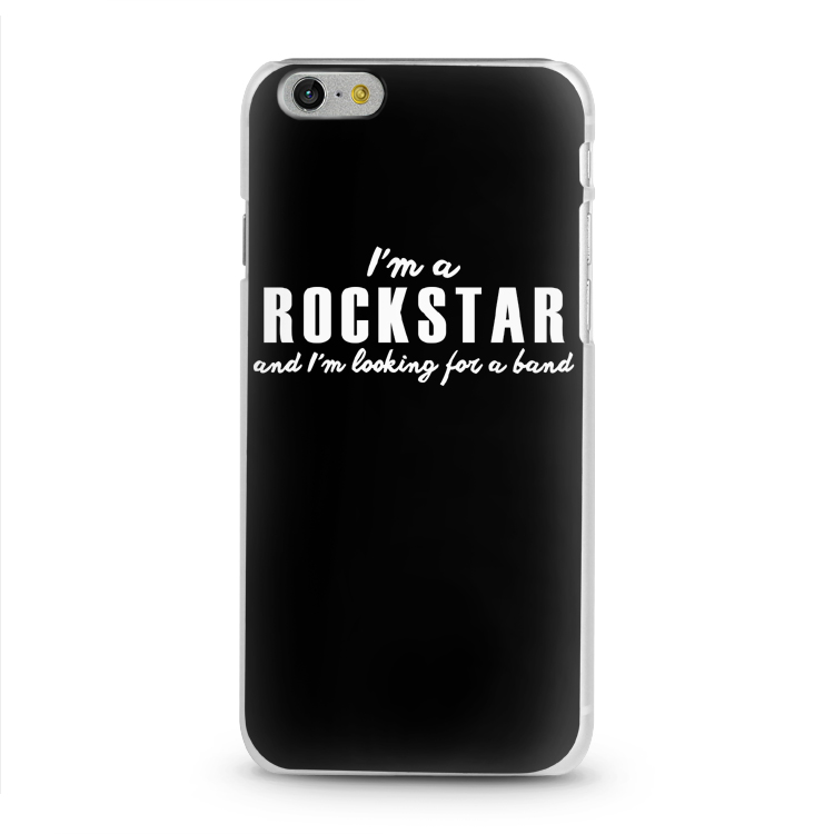 LYX Skal för iPhone 6/6S - I'm a rockstar and I'm looking for a band