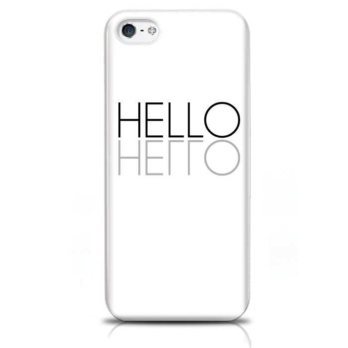 Skal för iPhone 5/5S/SE - HELLO