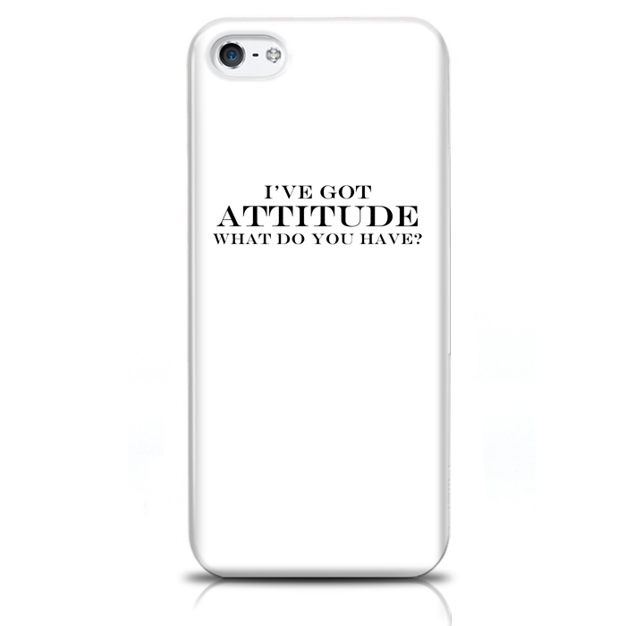 Skal för iPhone 5/5S/SE - I've got attitude, what do you have?