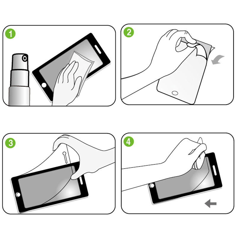 Displayskydd iPhone 6/6S - Transparent