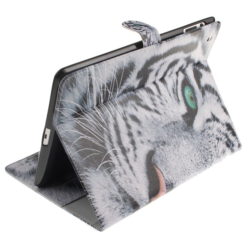 Fodral för iPad 2/3/4 - Tiger grå