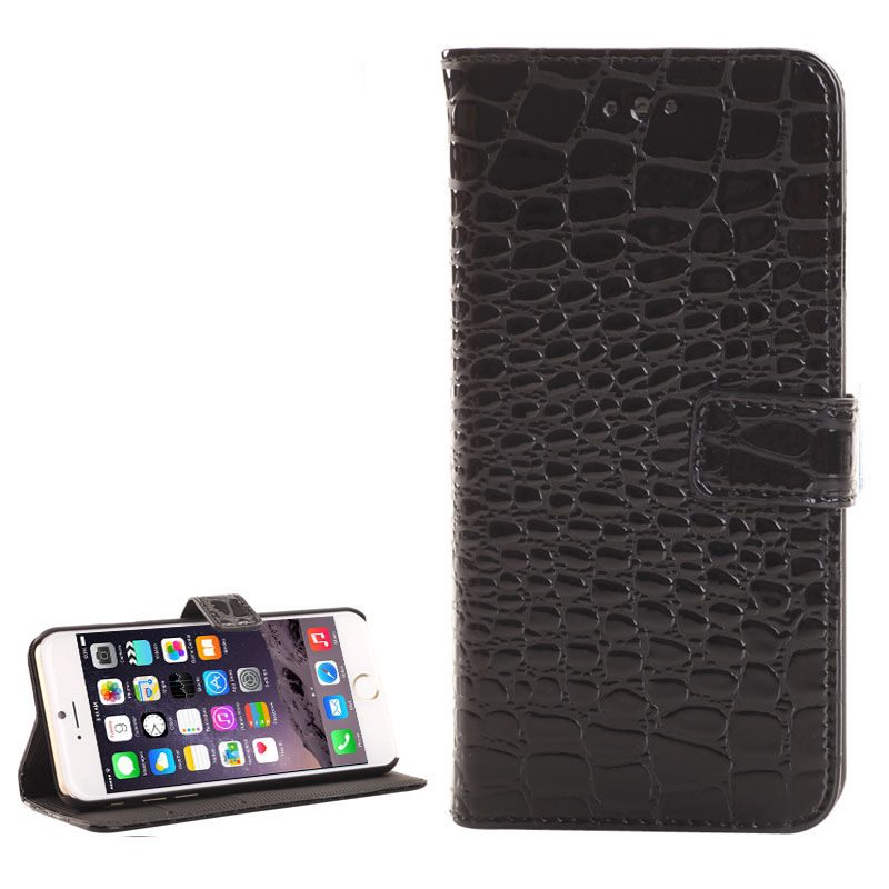 Plånboksfodral för iPhone 6/6S - Krokodilmönster