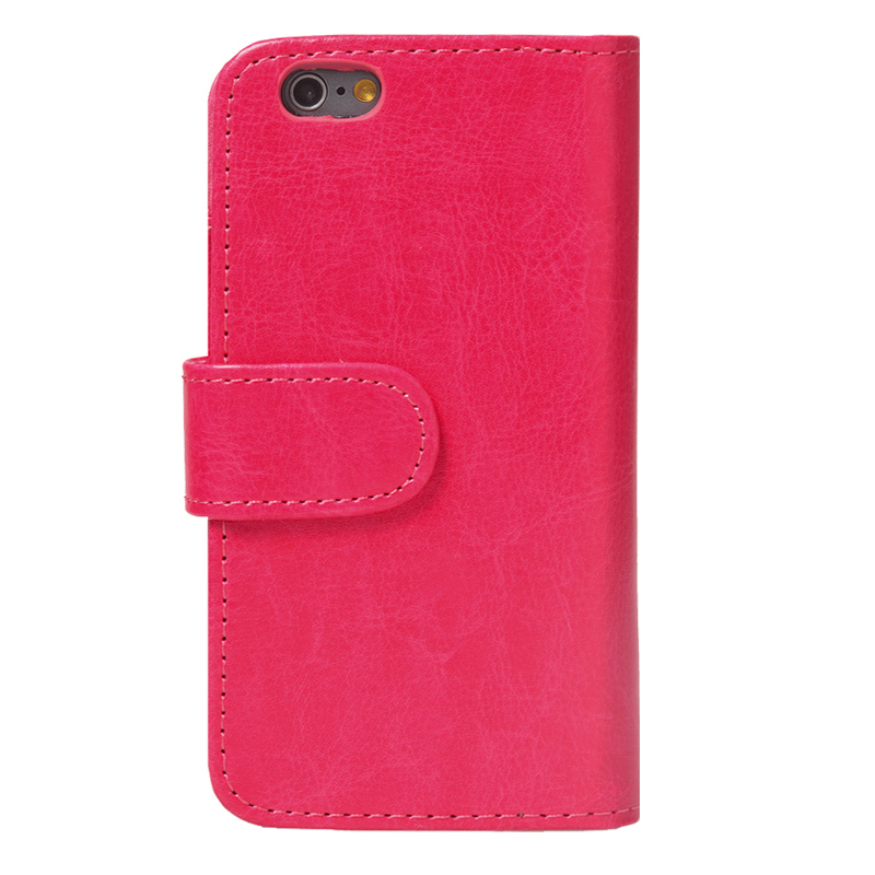 Plånboksfodral för iPhone 6/6S - Utfällbar rosa
