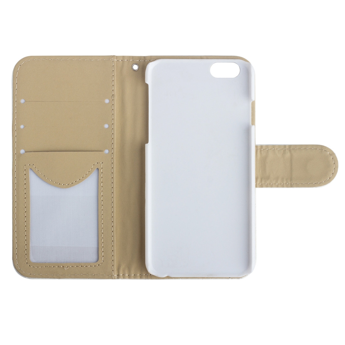 Plånboksfodral för iPhone 7 - Konstläder quiltad