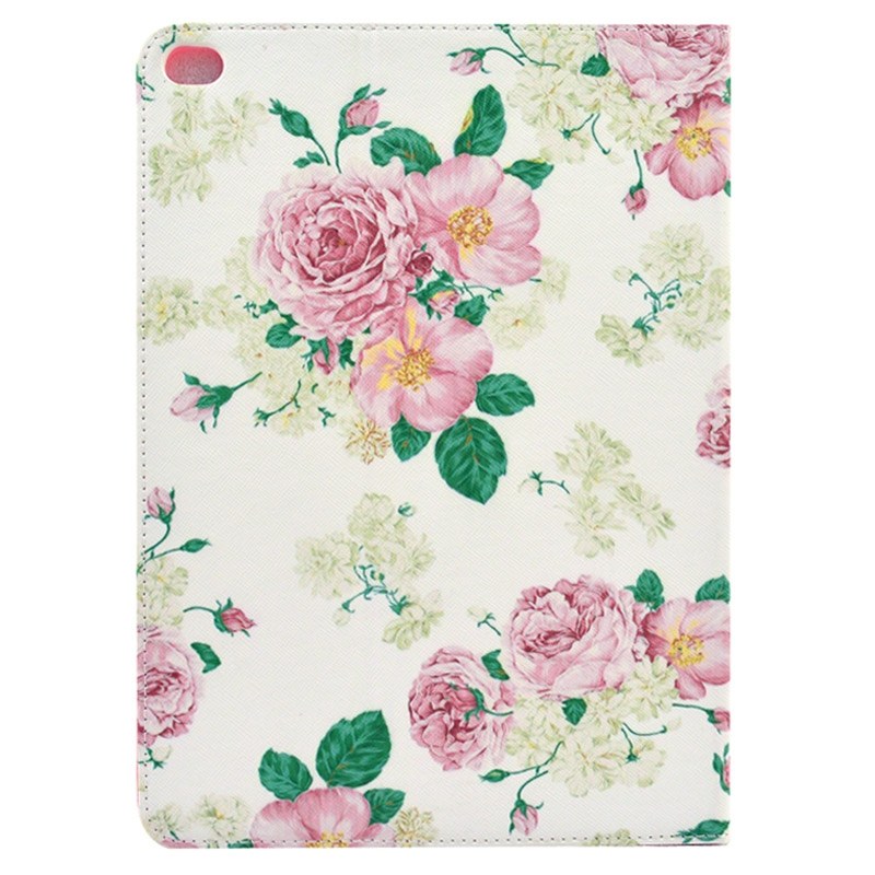 Fodral för iPad Air 2 - Rosa blommor vit