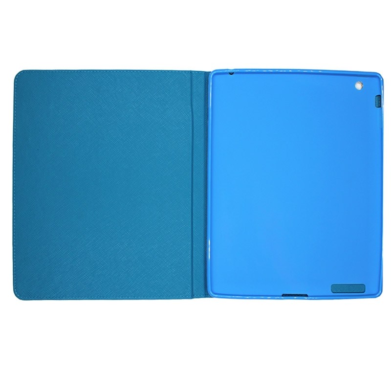 Fodral för iPad Air 2 - Randigt med ankare vit & blå