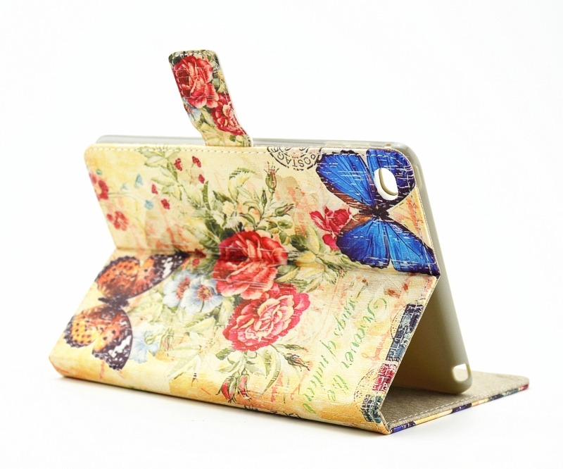 Fodral för iPad Pro 12.9-tum - Fjärilar och blommor