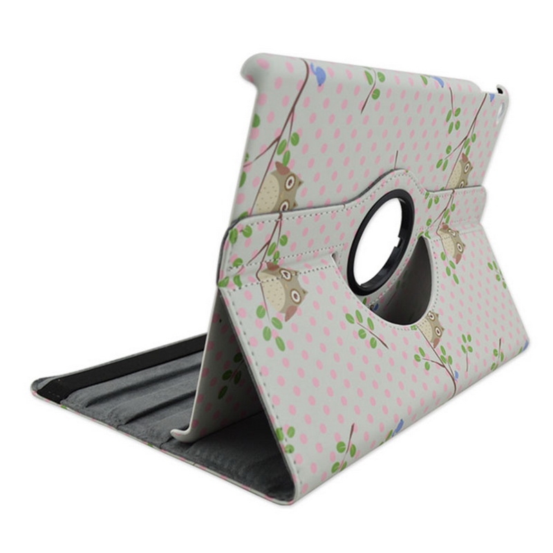 Fodral för iPad Air 2 - Roterbart bruna ugglor