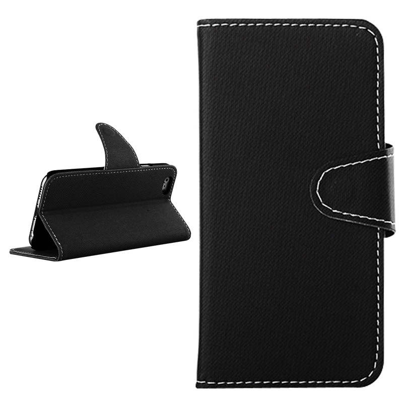 Plånboksfodral för iPhone 6/6S PLUS - Jeansmaterial