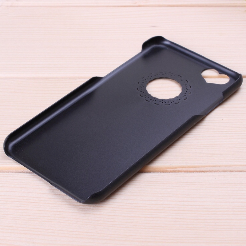 Skal för iPhone 6/6S PLUS - Blommig & Hjärtformad utskärning