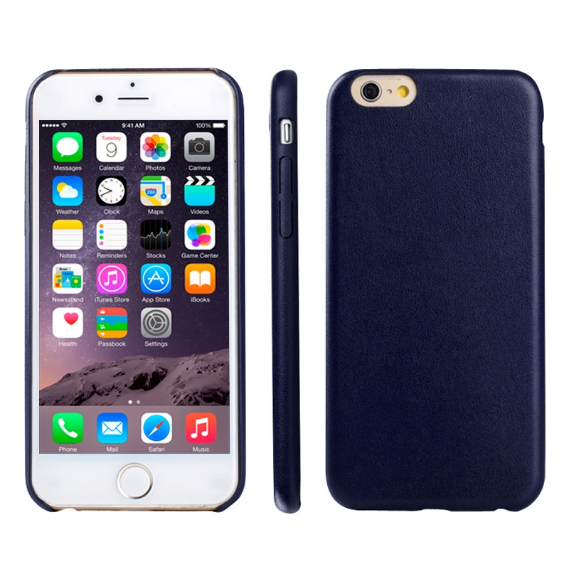 Skal för iPhone 6/6S PLUS - Läderyta