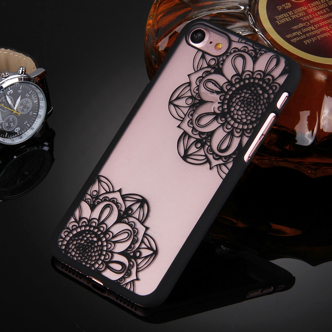 Skal för för iPhone 7 - Blommönster