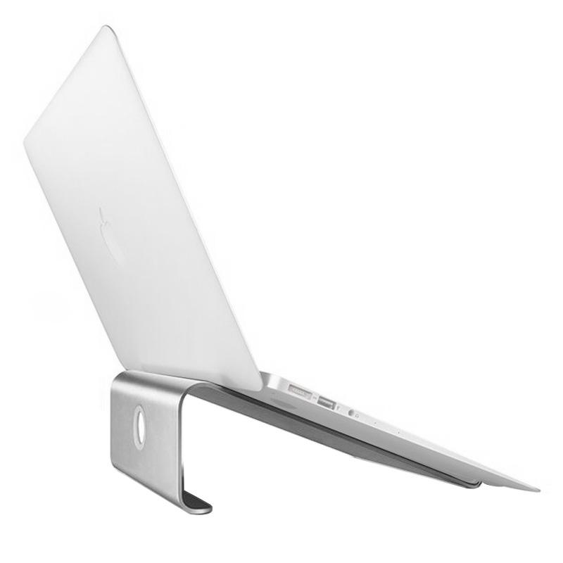 Laptophållare i aluminium