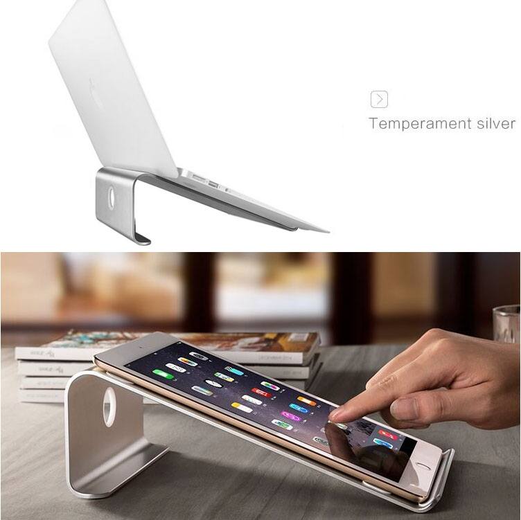 Laptophållare i aluminium