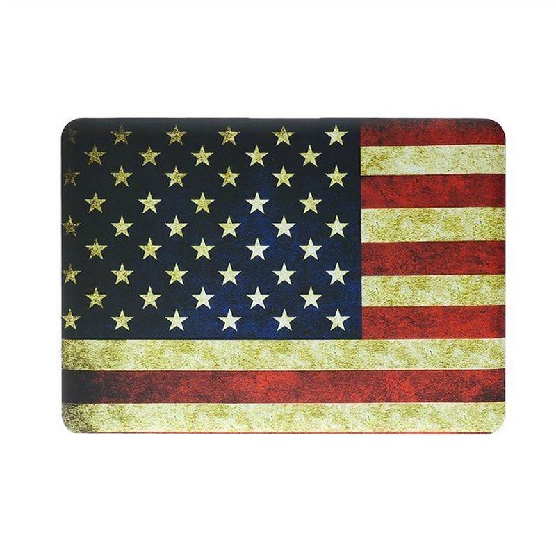 Skal för Macbook Pro USA:s flagga 15.4-tum