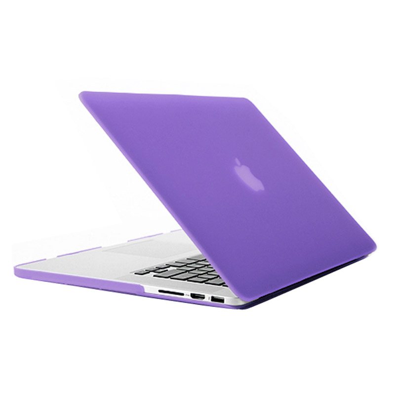 Skal för Macbook Pro Retina Matt frostat lila 15.4-tum