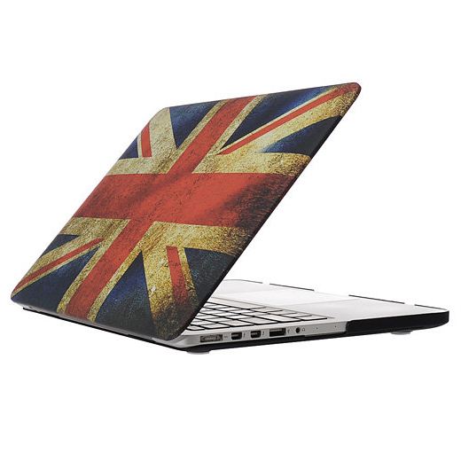 Skal för Macbook Pro Retina Storbritanniens flagga 15.4-tum