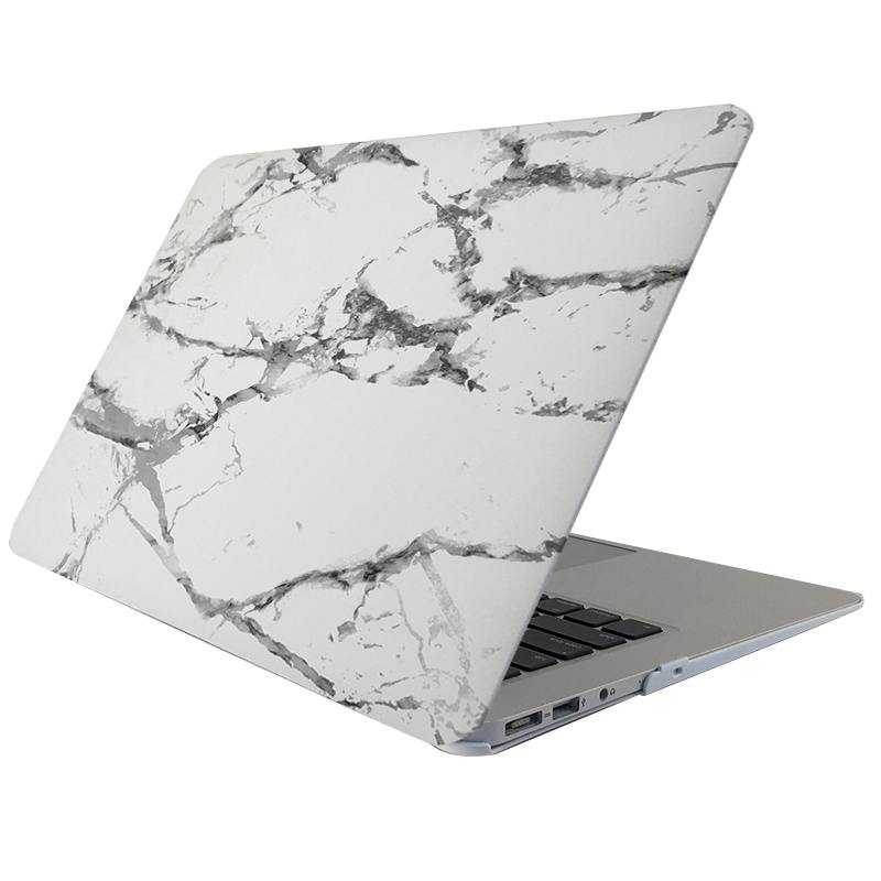Skal för för Macbook Pro Retina 13.3-tum - Marmor vit & grå