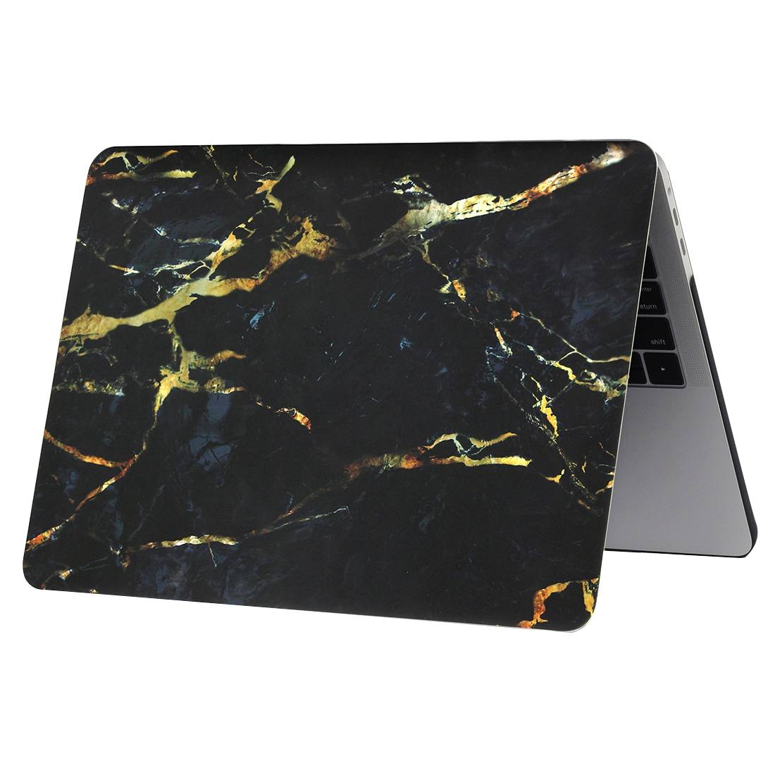Skal för New Macbook Pro 13.3-tum - Marmor svart & guld