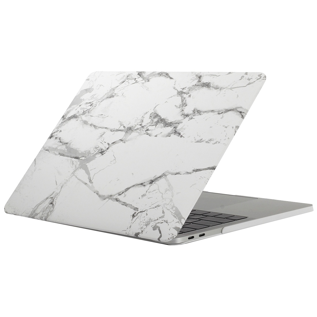 Skal för New Macbook Pro 13.3-tum - Marmor vit & grå