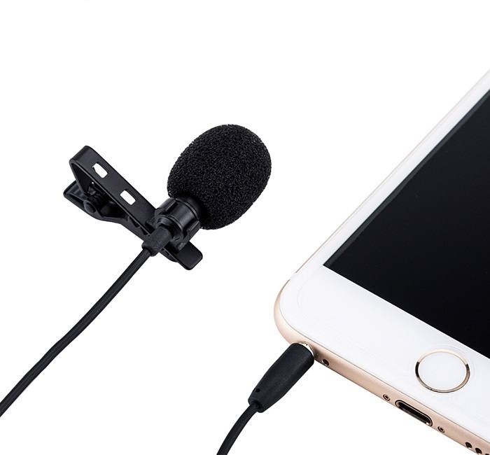 JJC Lavalier Mikrofon för SmartPhones/Surfplattor/Datorer