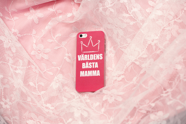 Skal för iPhone 5/5S/SE - Krona världens bästa