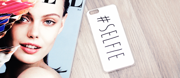 Skal för iPhone 6/6S - Hashtag Selfie