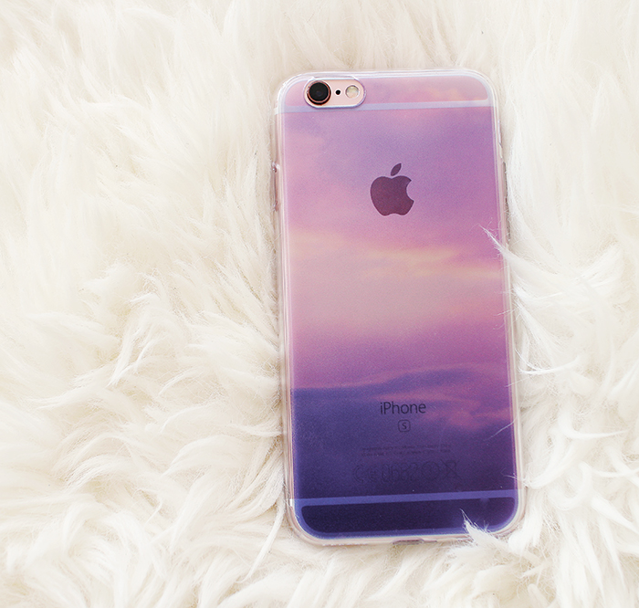 Mjukskal transparent för iPhone 6/6S - Fotografi Himmel