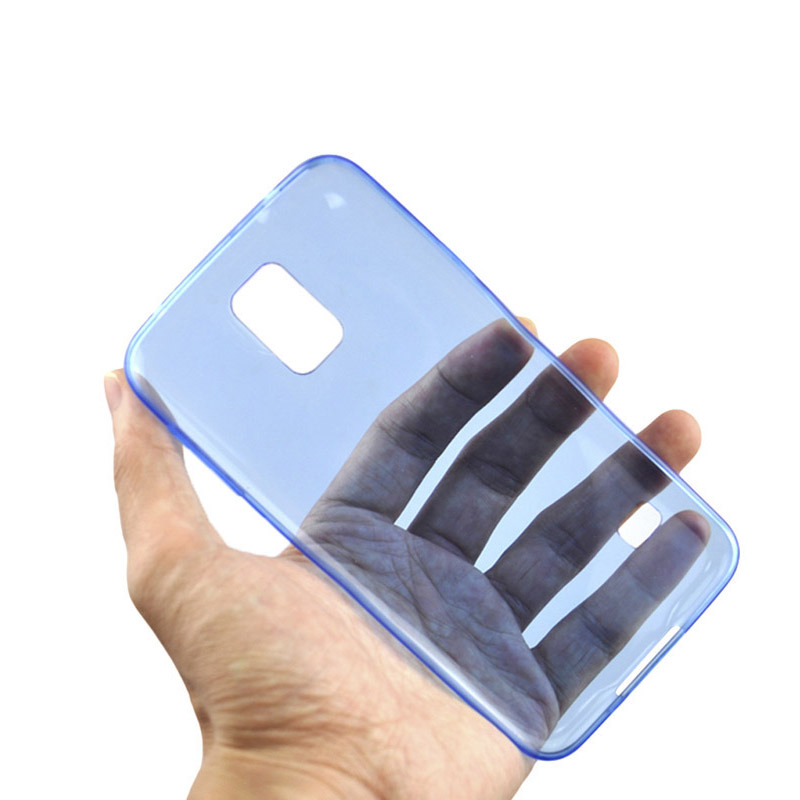 Mjukskal Samsung S5 - Ultratunn blå