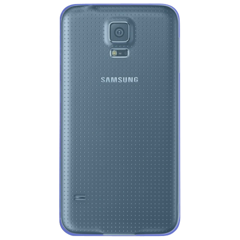 Mjukskal Samsung S5 - Ultratunn blå