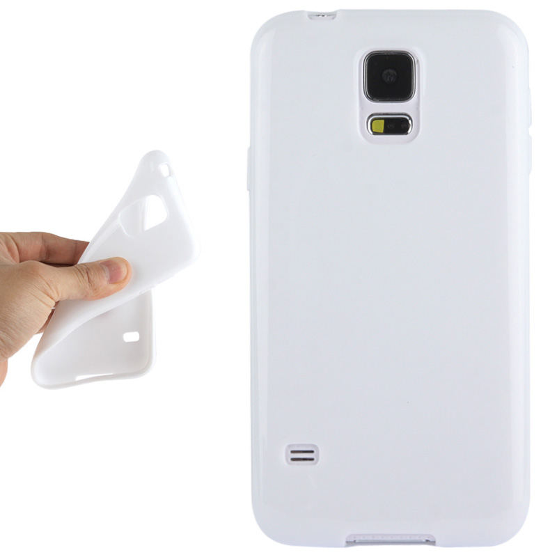 Mjukskal Samsung Galaxy S5 - Vit
