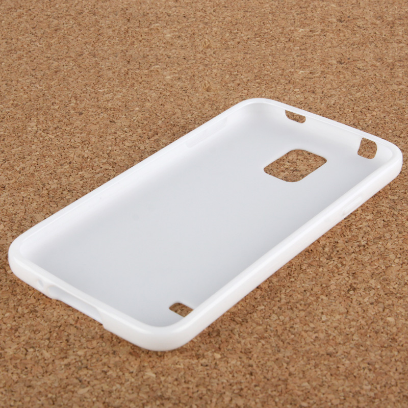 Mjukskal Samsung Galaxy S5 - Vit