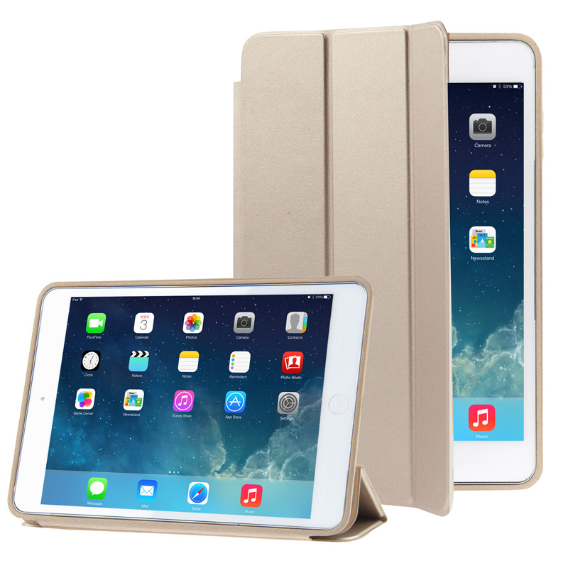 Skal med lock för iPad Air - Guldfärgat