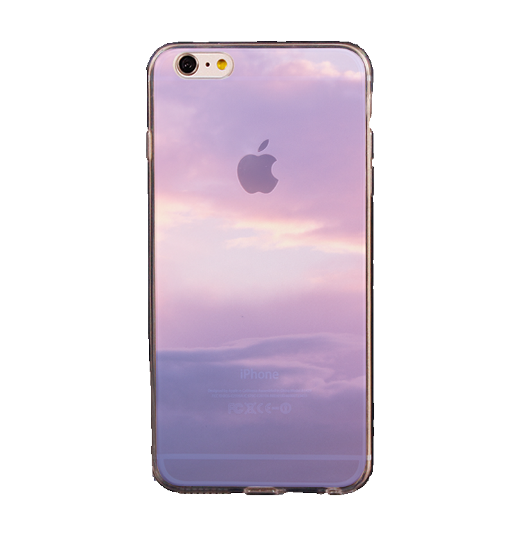 Mjukskal transparent för iPhone 6/6S - Fotografi Himmel