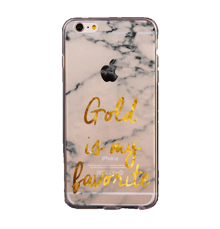 Mjukskal transparent för iPhone 6/6S -
