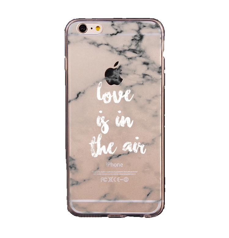 Mjukskal transparent för iPhone 6/6S -