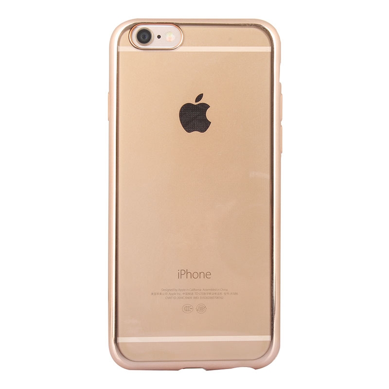Mjukskal iPhone 6/6S - Metallic