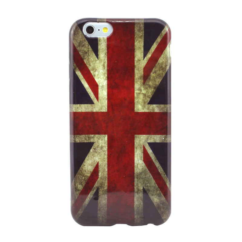 Mjukskal iPhone 6/6S - Storbritanniens flagga