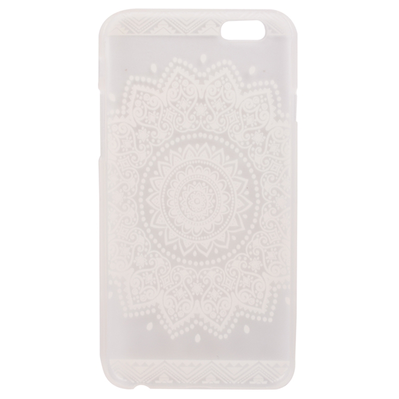 Hårdskal iPhone 6/6S - Transparent & vit