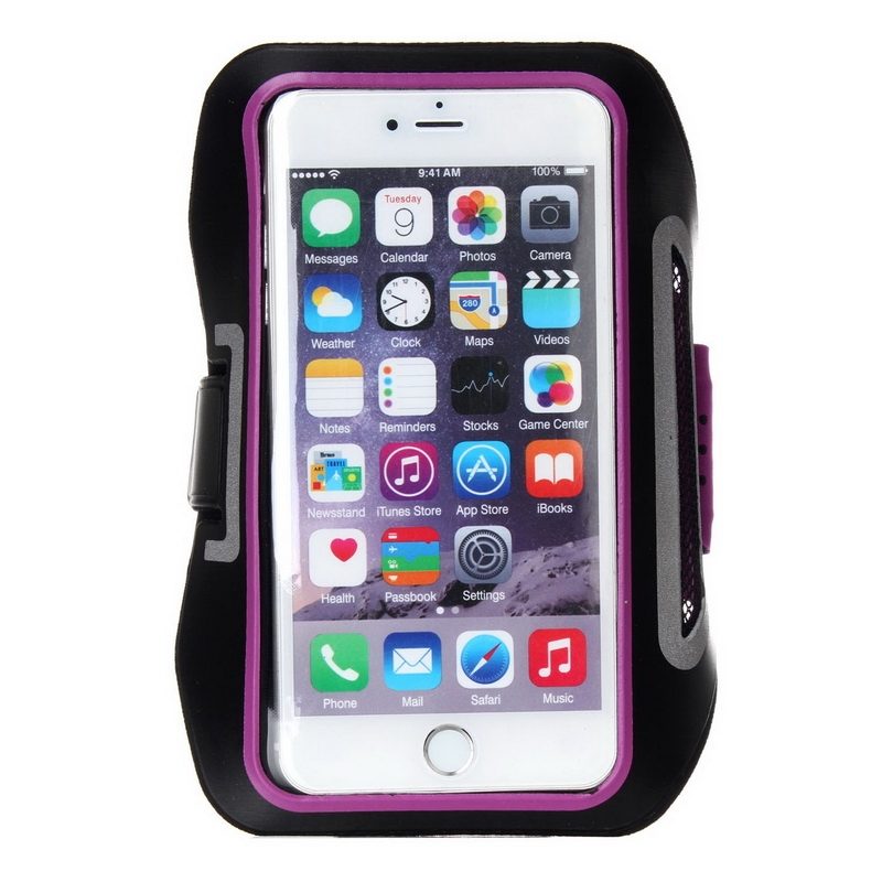 Sportarmband iPhone 6/6S & Samsung S3/S4 - Lila