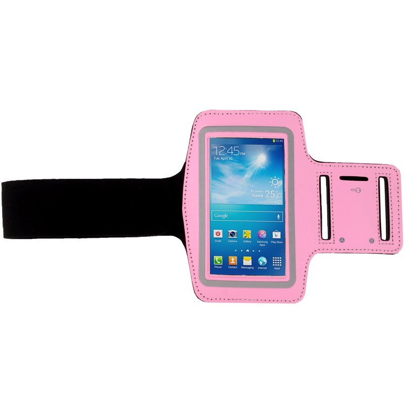 Universalt sportarmband iPhone 6/6S & Samsung S3/S4 - Rosa